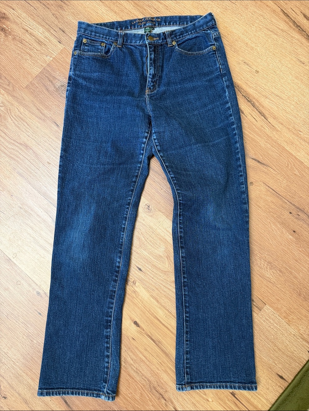 Ralph Lauren Dark Wash Straight Leg Jeans, size 10